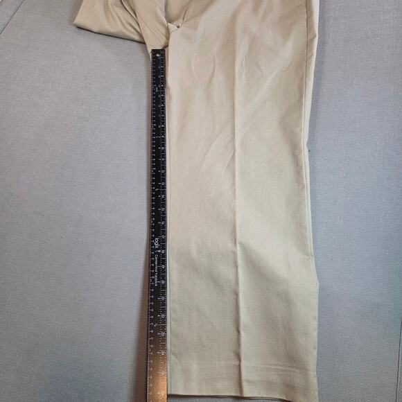 Knightsbridge Menswear Slacks Men’s 37x26 Khaki USA Cotton Blend 38x30 - Picture 8 of 12